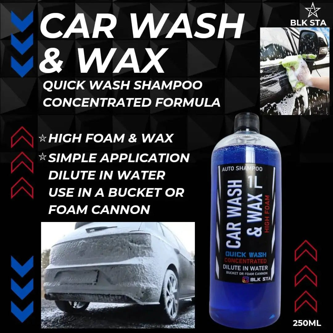 Car Wash & Wax Shampoo