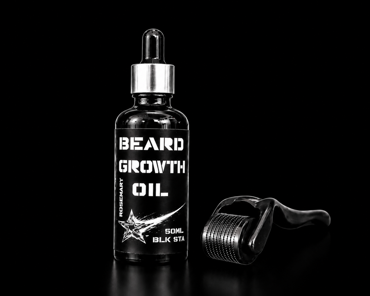 Beard Growth Oil & Derma Roller